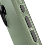 Olive Green MagSafe Compatible Impact-Resistant iPhone Case