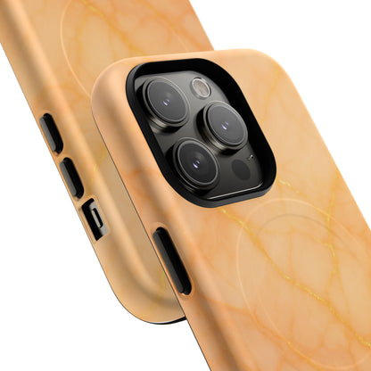 Golden Hour Marble iPhone Case with MagSafe