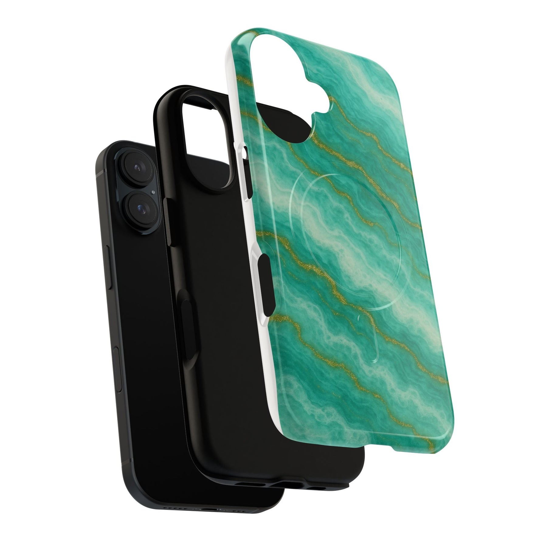 Ocean Marble Flow iPhone Case with MagSafe  Shamo's