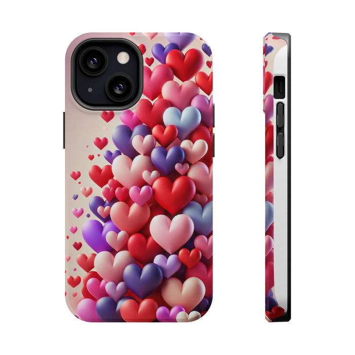 Shamo's Phone Case | MagSafe Compatible | Love Hearts Theme for iPhone 17 and more