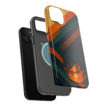 “Geometry of Becoming” Abstract iPhone MagSafe Case — Magnetic Impact-Resistant  Shamo's
