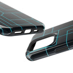 Neon Grid Magnetic Impact-Resistant iPhone Case | MagSafe compatible  Shamo's