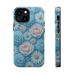 Frozen Floral Rose & Daisy Impact iPhone Case | MagSafe compatible  Shamo's iPhone 13 Mini / Matte
