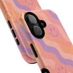 Groovy Smiley Faces Retro iPhone Case | MagSafe - Shamo's