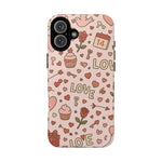 Sweet Love Pattern iPhone Case (MagSafe compatible)  Shamo's iPhone 16 Plus / Glossy