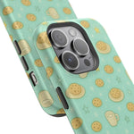 Cookie & Coffee Pattern Tough iPhone Case — Impact-Resistant  Shamo's