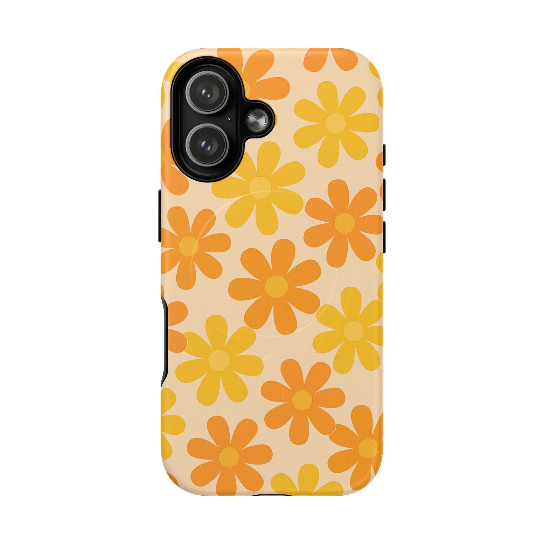 Retro Daisies Pattern iPhone Case | MagSafe - Shamo's