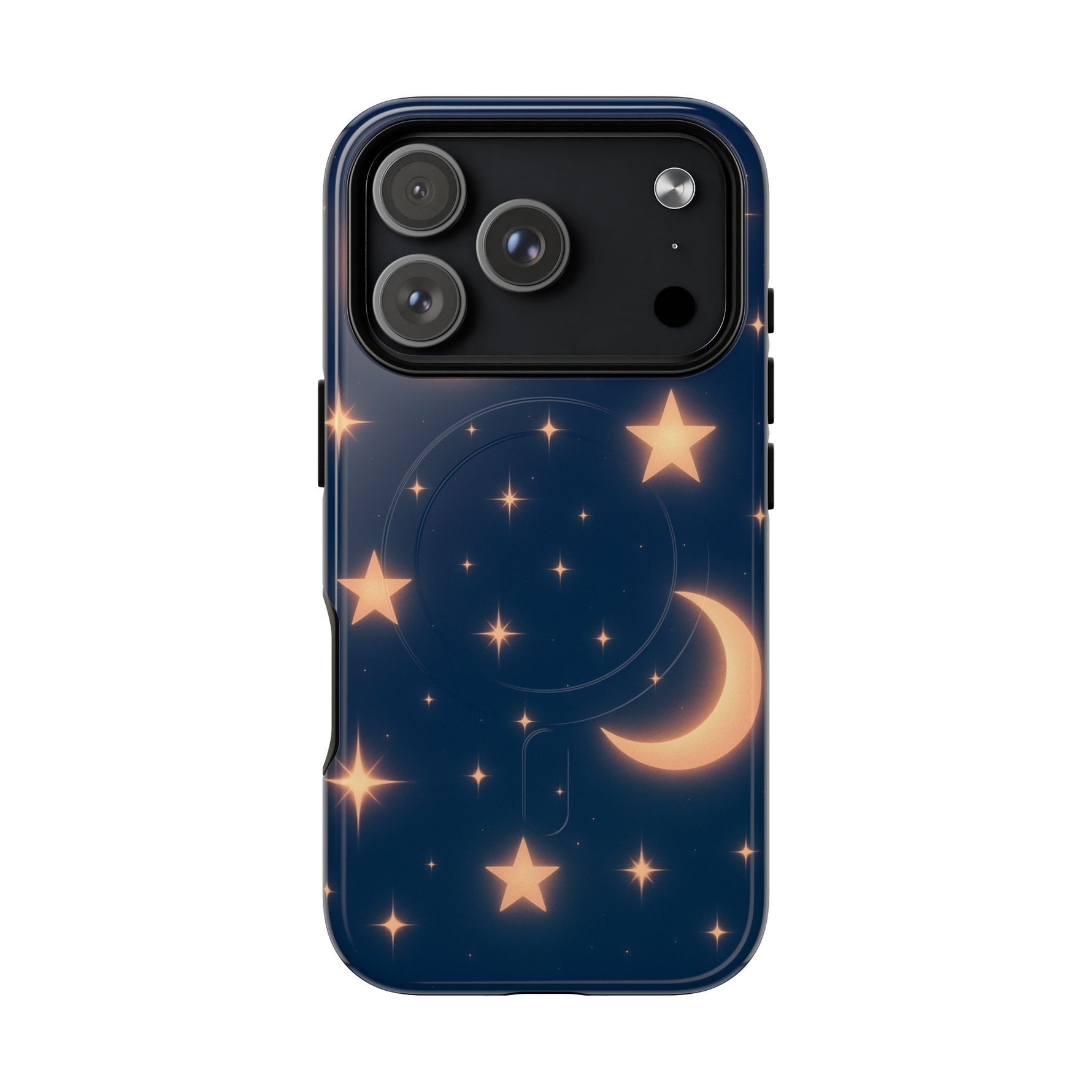 Moon Glow Magic Case for iPhone - Star and Moon Design | MagSafe - Shamo's