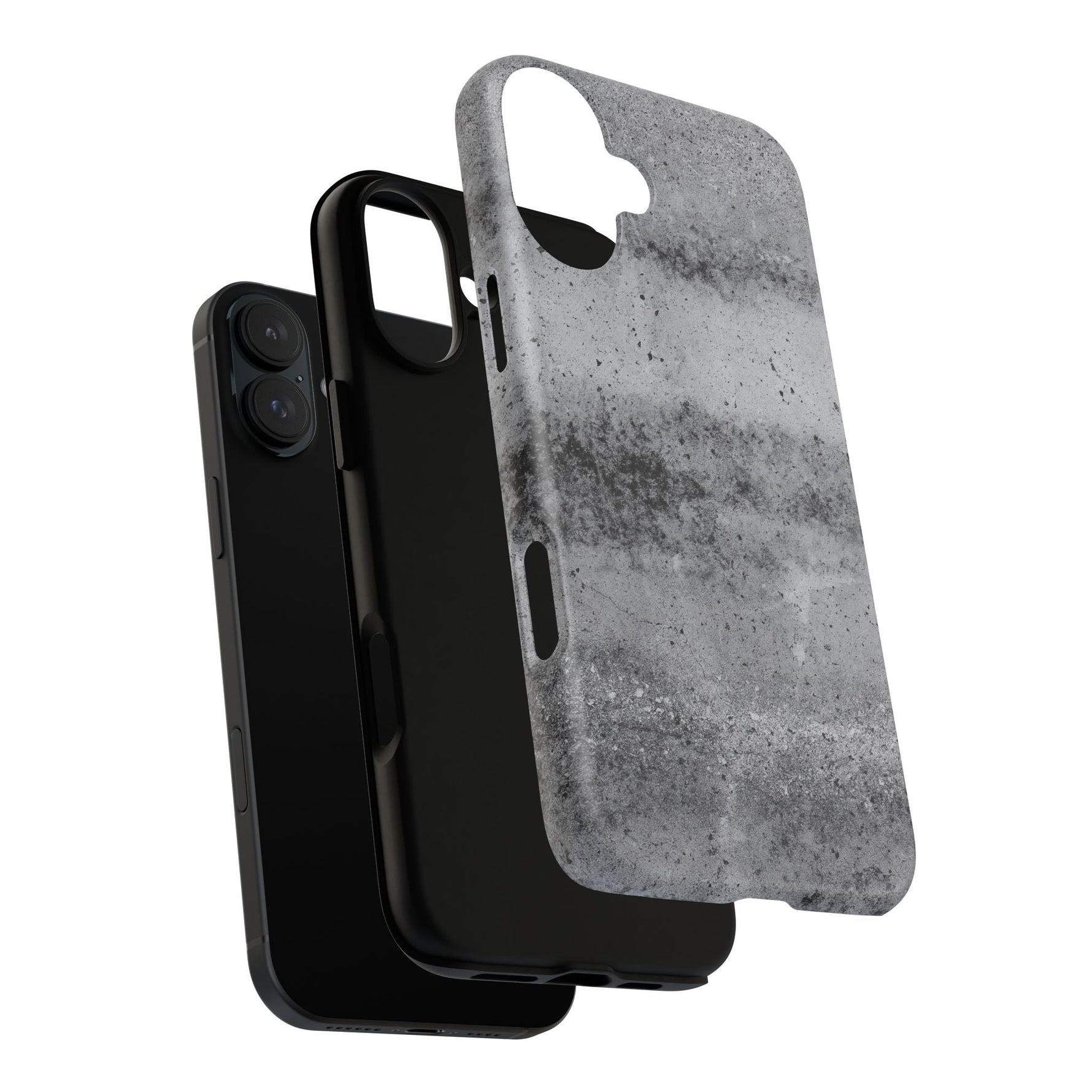Magnetic iPhone Case - Concrete Pattern with Magsafe Compatibility  Shamo's