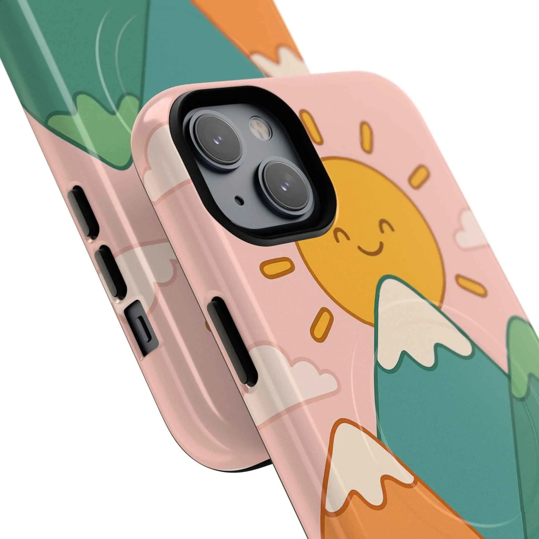 Mountain Sunrise Phone Case - Tough MagSafe Magnetic Design