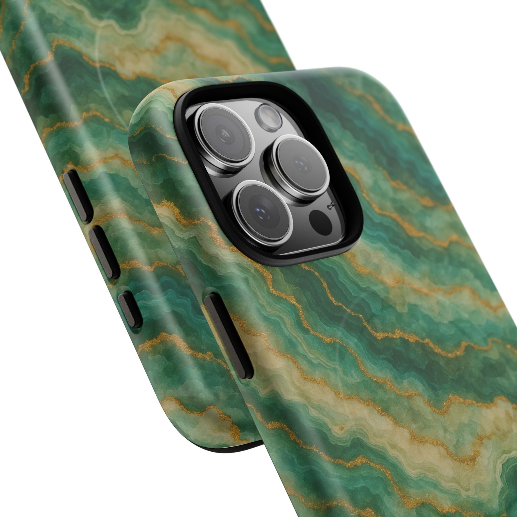 Green Marble iPhone Case with MagSafe  Shamo's