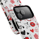 Love Doodle Tough iPhone Case (MagSafe compatible)  Shamo's