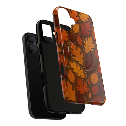 Falling Leaves Magic Phone Case MagSafe Compatible