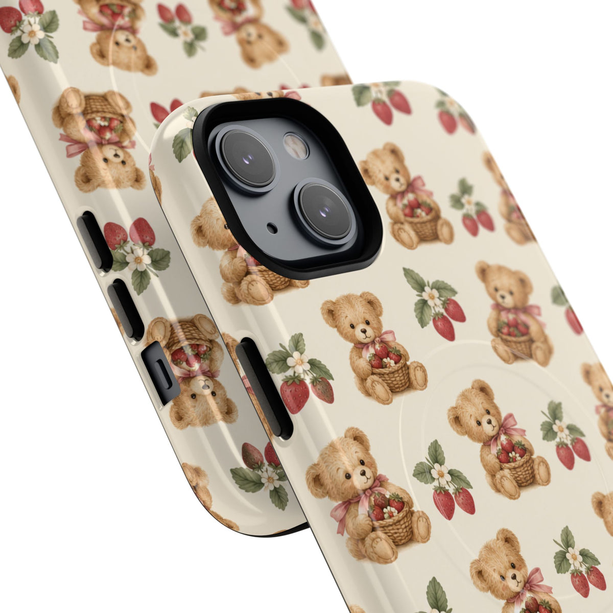Teddy Berry Basket iPhone Case with MagSafe