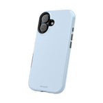 Cloud Blue Solid Color MagSafe Compatible Impact-Resistant iPhone Case