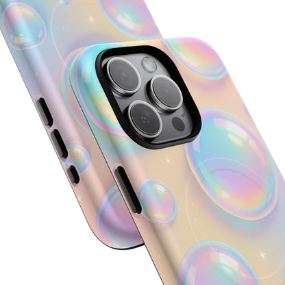 Holographic Bubble iPhone Case - with MagSafe