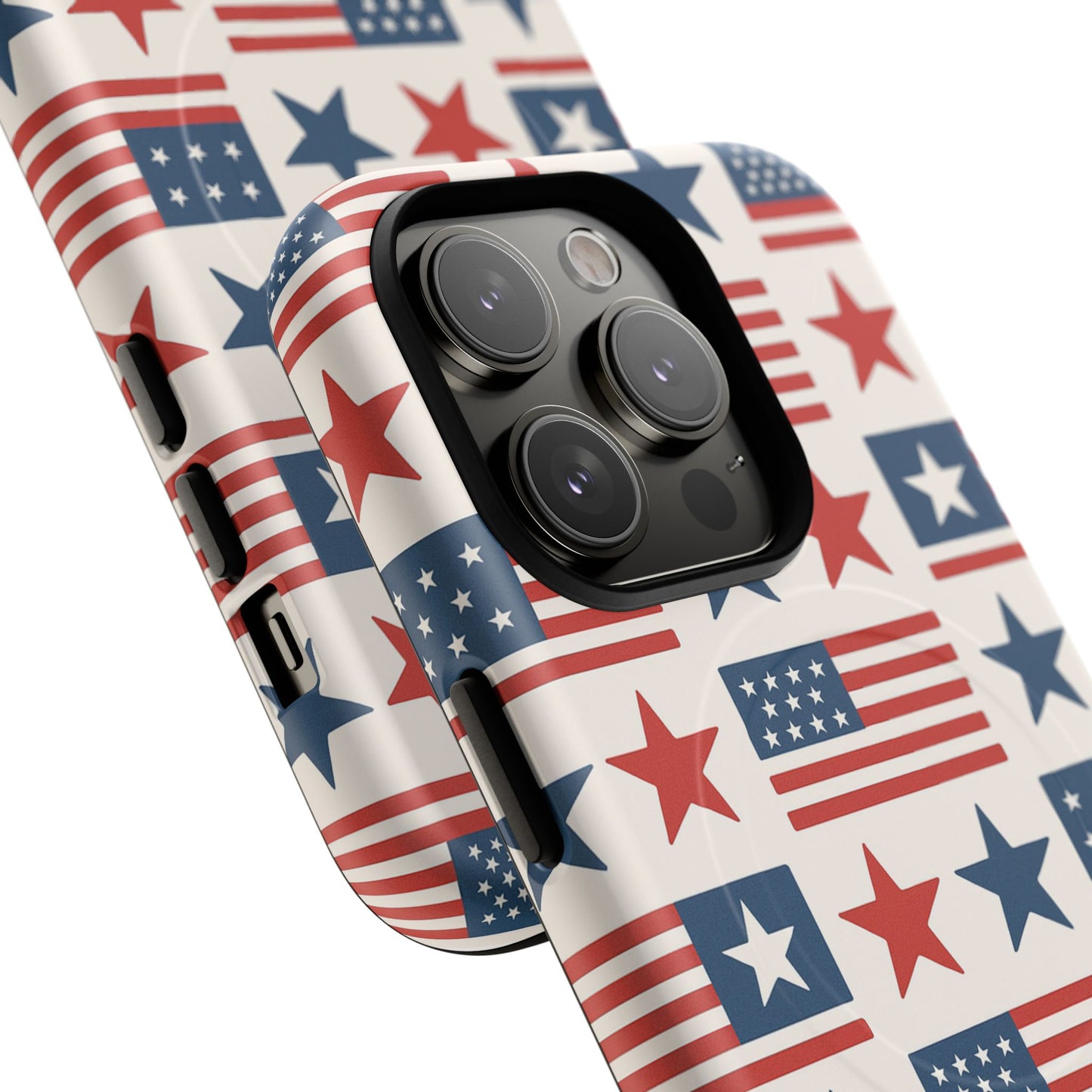 Patriotic American Flag iPhone Case | MagSafe