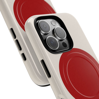 Japan Flag iPhone Case - Tough Works with MagSafe