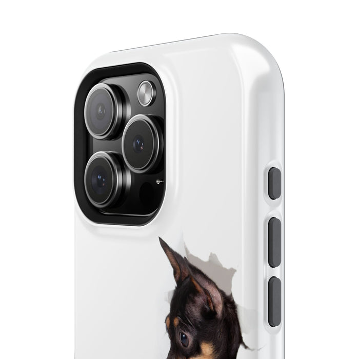 Impact-Resistant Cases with a cat and a dog