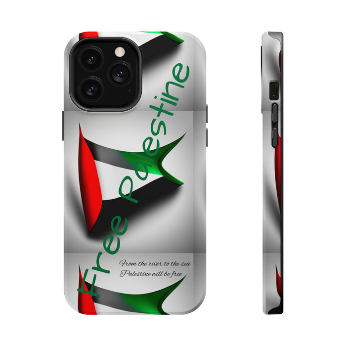 MagSafe Tough Case: Palestinian Flag & 'From the River to the Sea, Palestine Will Be Free