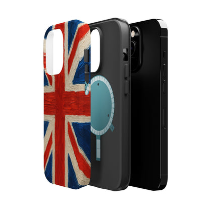 MagSafe Tough iPhone Case — UK Flag Magnetic Impact-Resistant Design  Shamo's
