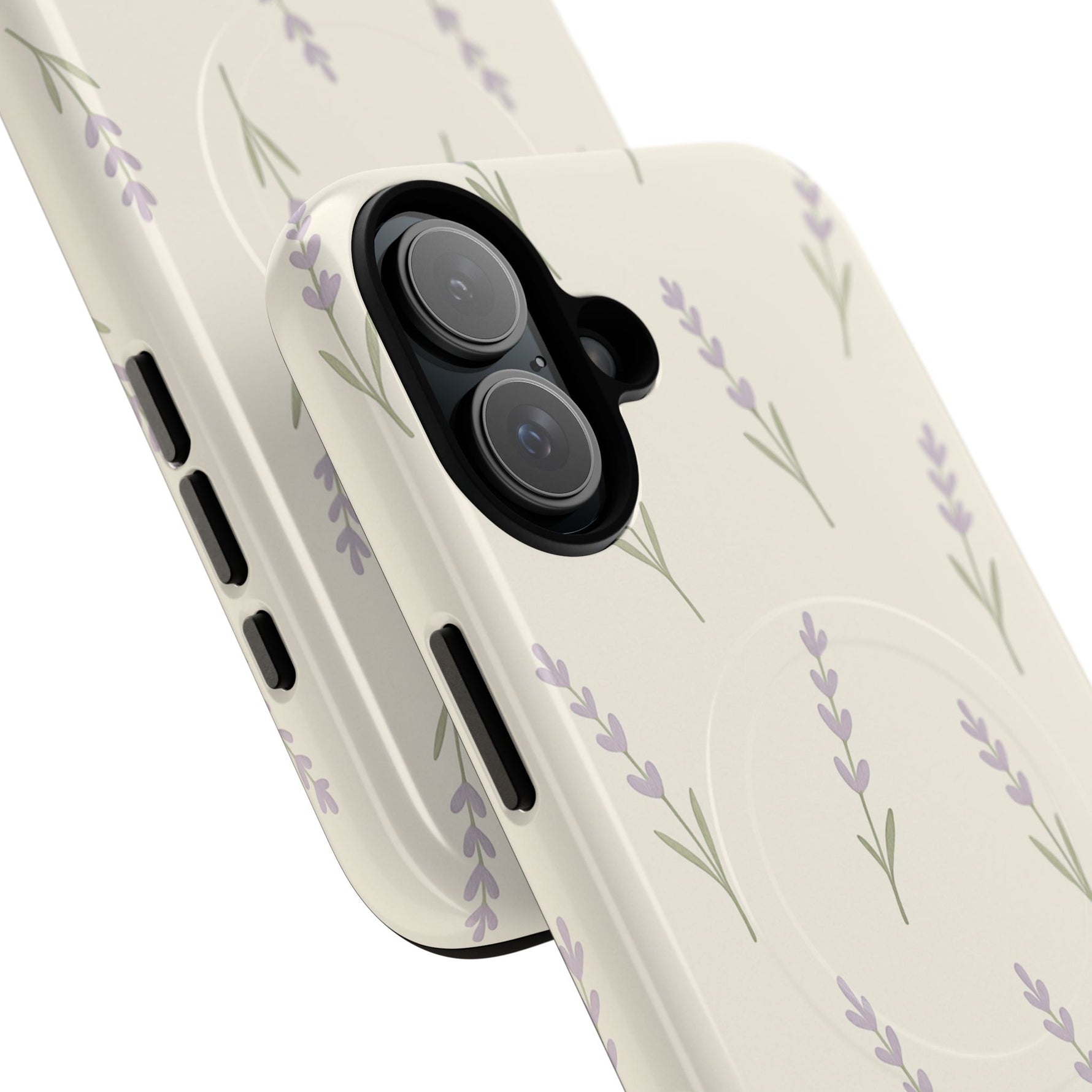 Lavender Minimal Bloom iPhone Case with MagSafe - Shamo's