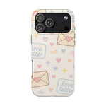Pastel Love Letter Hearts Impact Phone Case  Shamo's iPhone 17 Pro Max