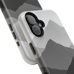 Monochrome Mountain Design iPhone Case | MagSafe  Shamo's