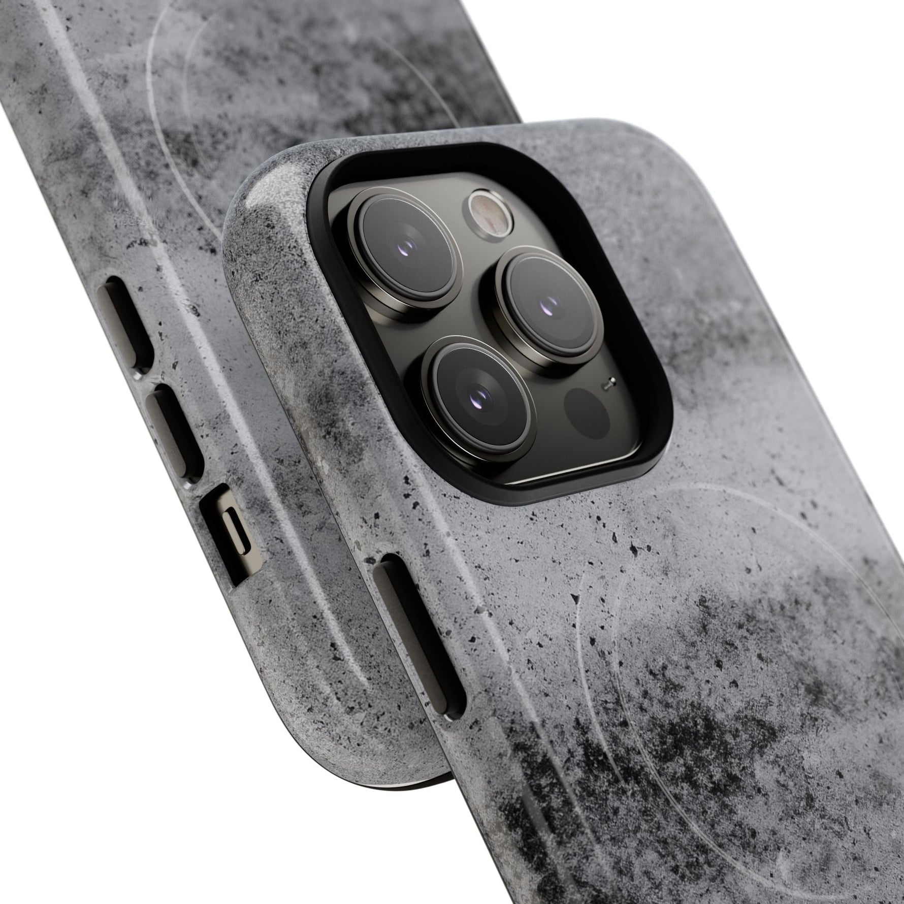 Magnetic iPhone Case - Concrete Pattern with Magsafe Compatibility  Shamo's