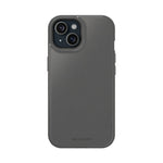 Charcoal Ink Black Solid Color Impact-Resistant iPhone Case | Slim Shockproof Magsafe-Compatible
