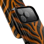 Fierce Tiger Striped iPhone Case - Works with MagSafe - Shamo's