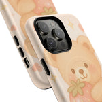 Strawberry Teddy iPhone Case with MagSafe  Shamo's