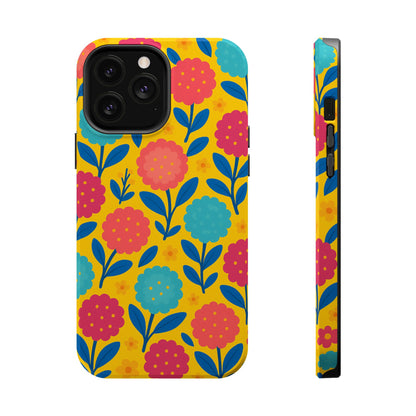 Vibrant Floral MagSafe Phone Case