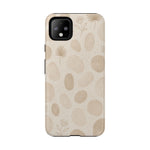 Neutral Pebble Pattern Tough iPhone Case  Shamo's