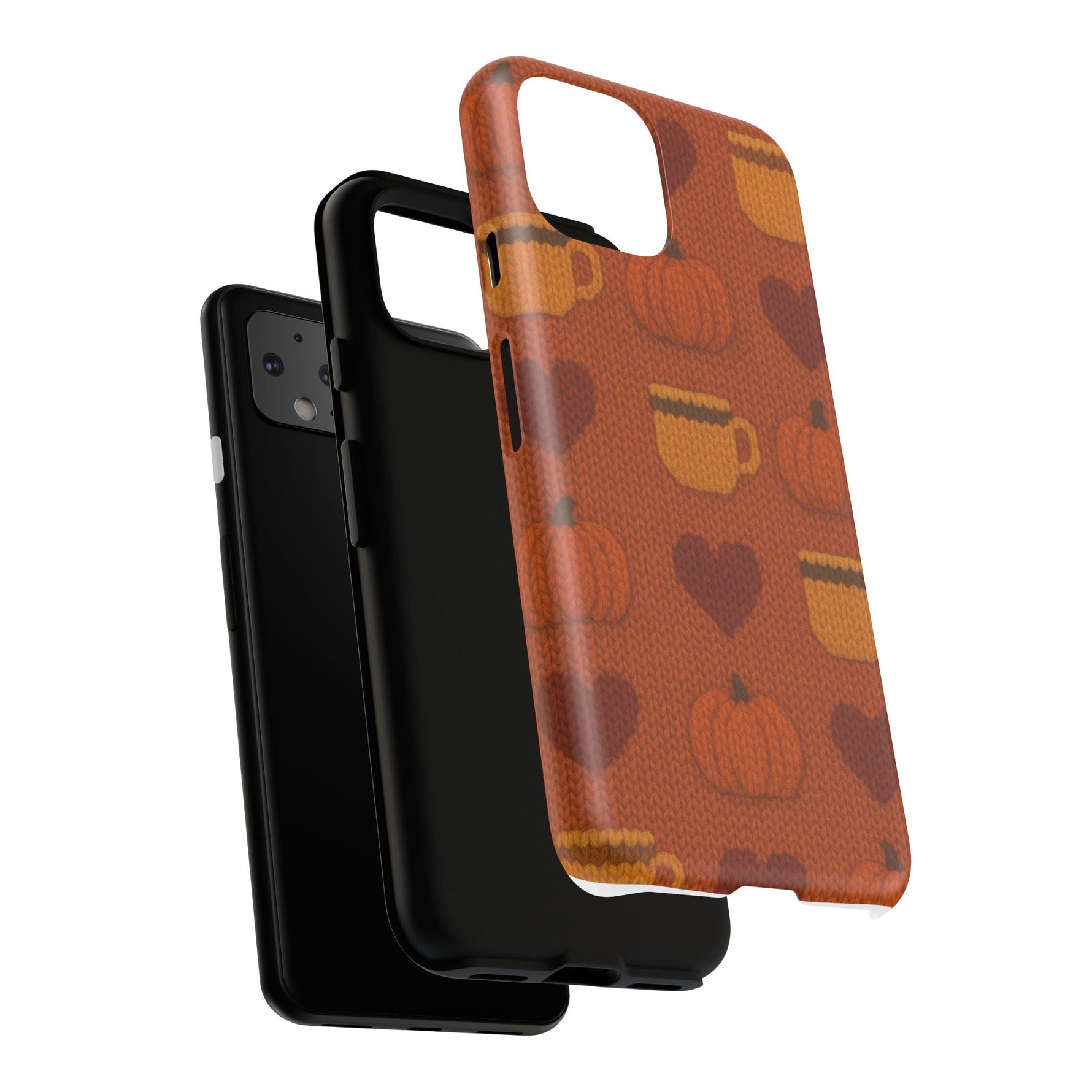Fall Pumpkin & Coffee iPhone Case  Shamo's