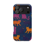 Colorful Cat Phone Case - MagSafe Impact-Resistant
