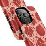 Pomegranate Fruit Tough iPhone Case | MagSafe Compatible - Shamo's
