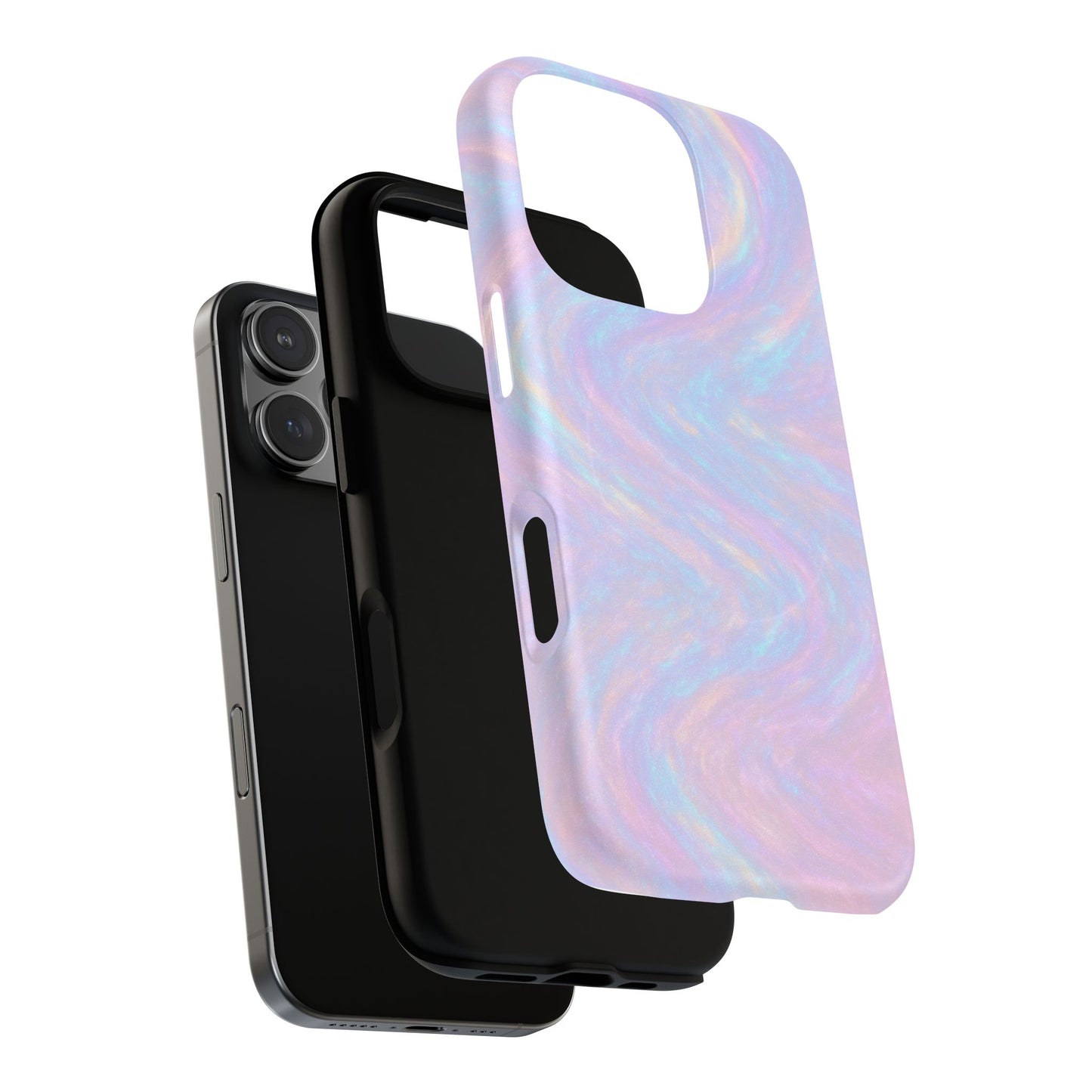 Luxury Series Iridescent Swirl iPhone Case with MagSafe