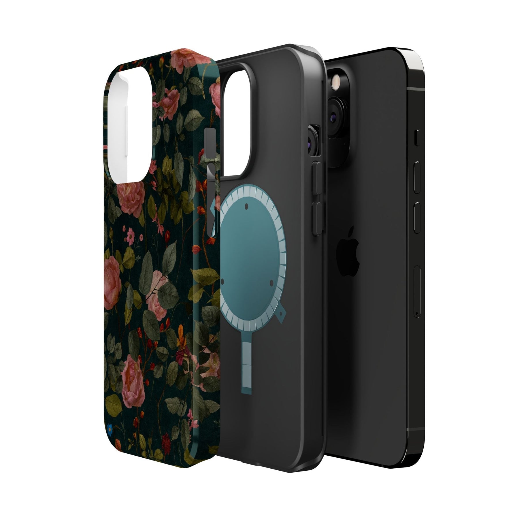 Floral Rose Realistic iPhone Case with MagSafe  Shamo's