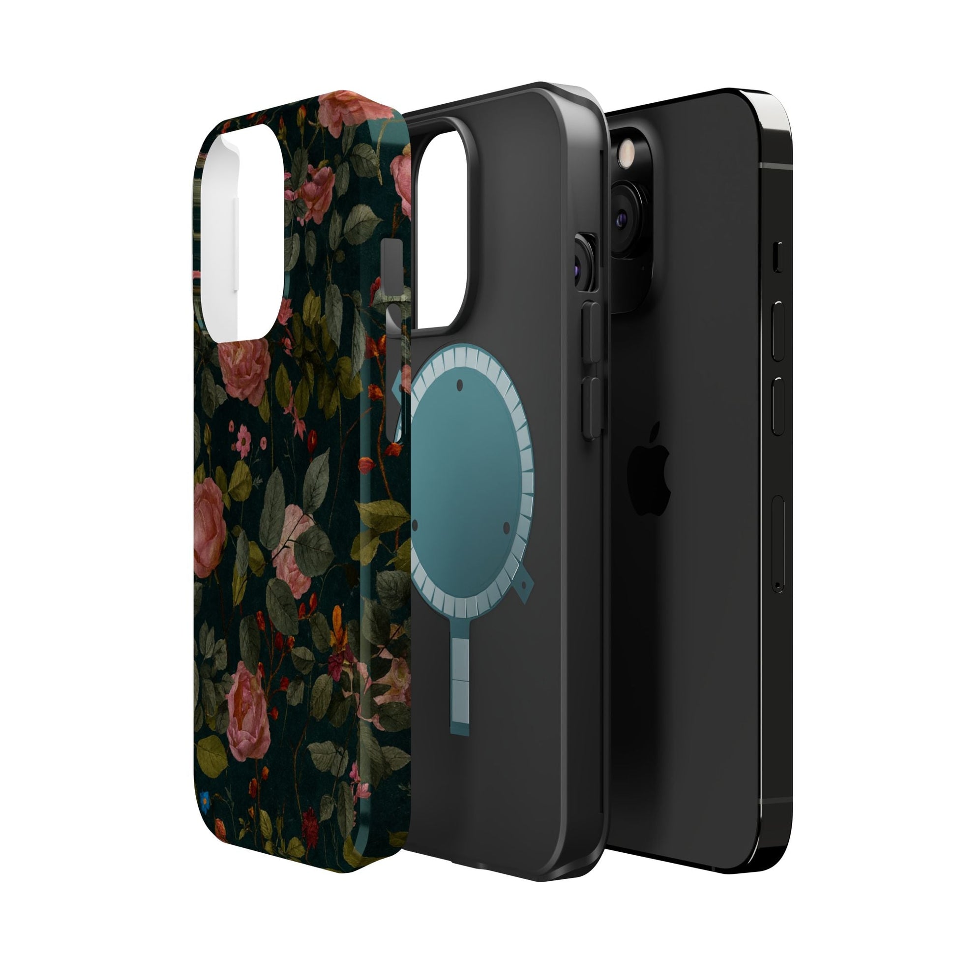 Floral Rose Realistic iPhone Case with MagSafe  Shamo's
