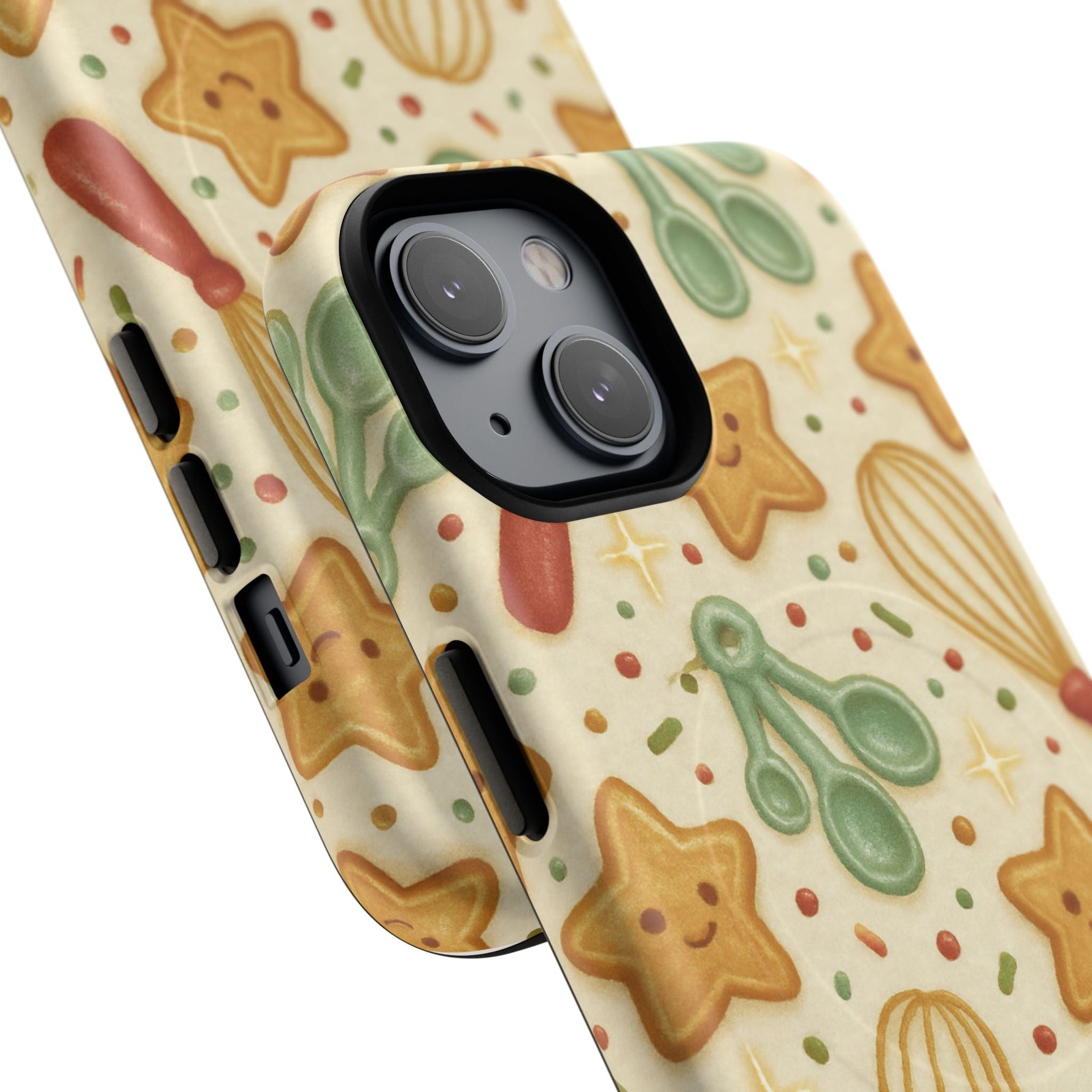Baking Holiday iPhone Case — Cute Whisk & Cookie Pattern | compatible with MagSafe  Shamo's