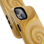 Luxury Series Swirl Gold iPhone Case compatible with MagSafe  Shamo's
