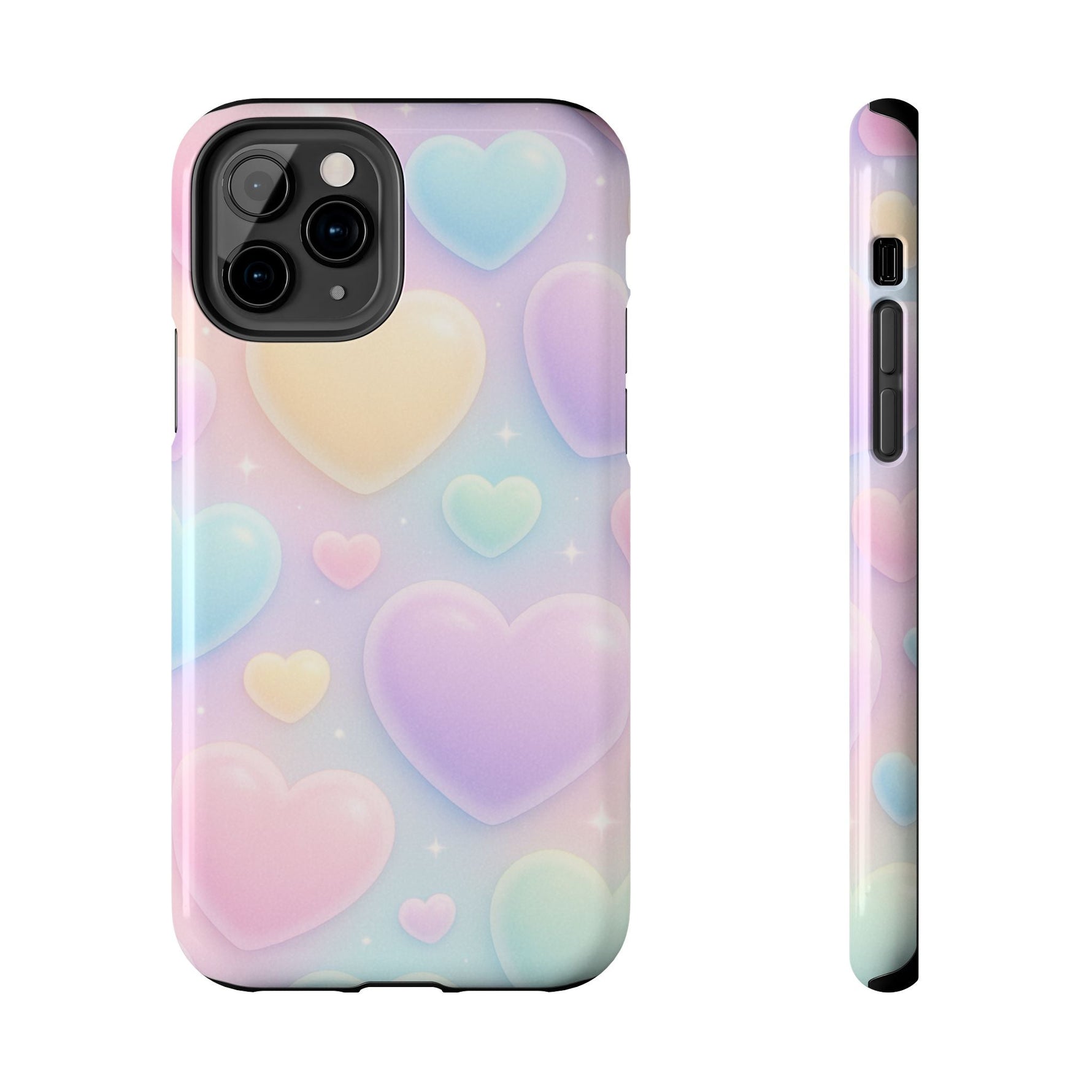 Cute Rainbow Hearts Phone Case  Shamo's iPhone 11 Pro