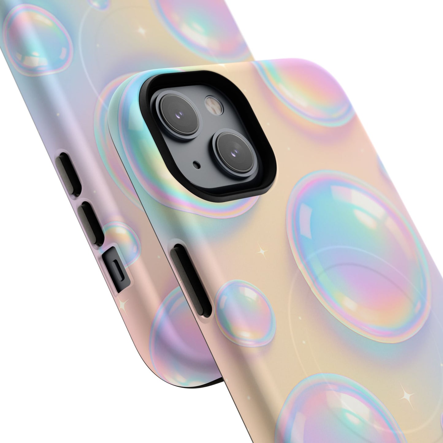 Holographic Bubble iPhone Case - with MagSafe