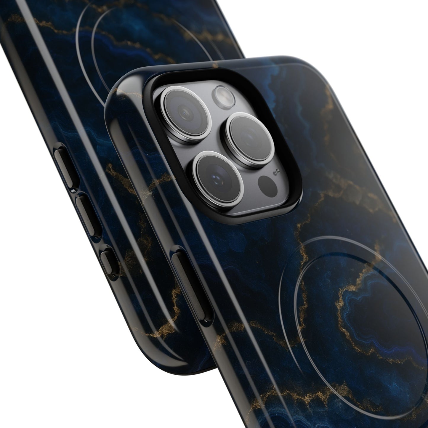 Midnight Marble iPhone Case with MagSafe - Shamo's