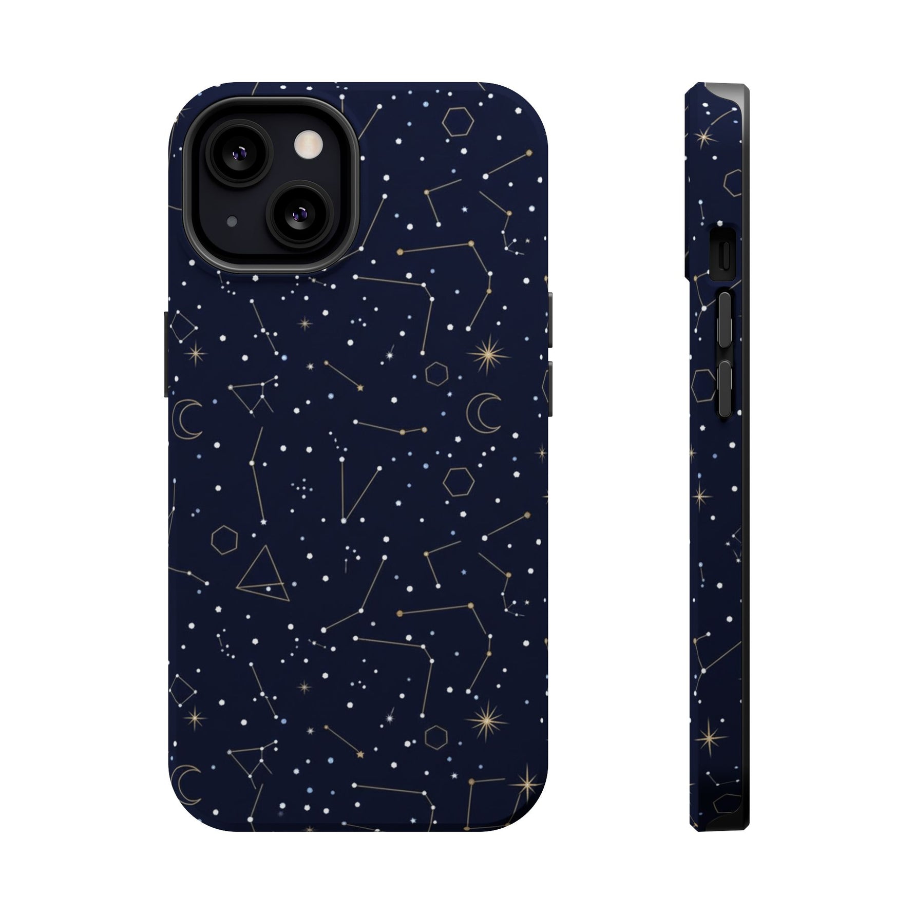 Constellation Night Magnetic Impact-Resistant Phone Case with MagSafe