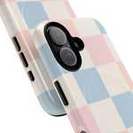Pastel Checkerboard Pattern iPhone Cases - MagSafe - Shamo's