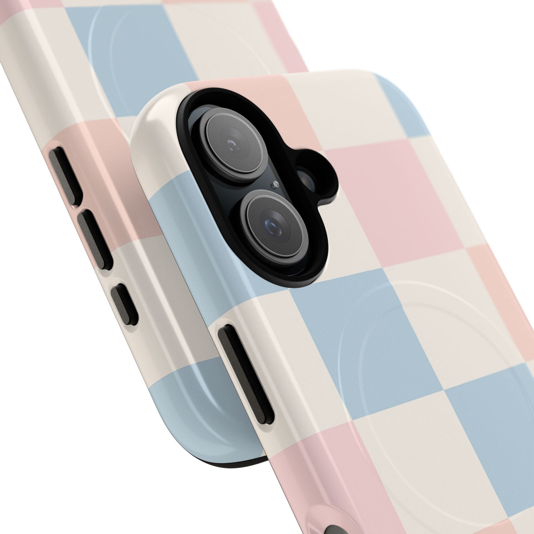 Pastel Checkerboard Pattern iPhone Cases - MagSafe - Shamo's