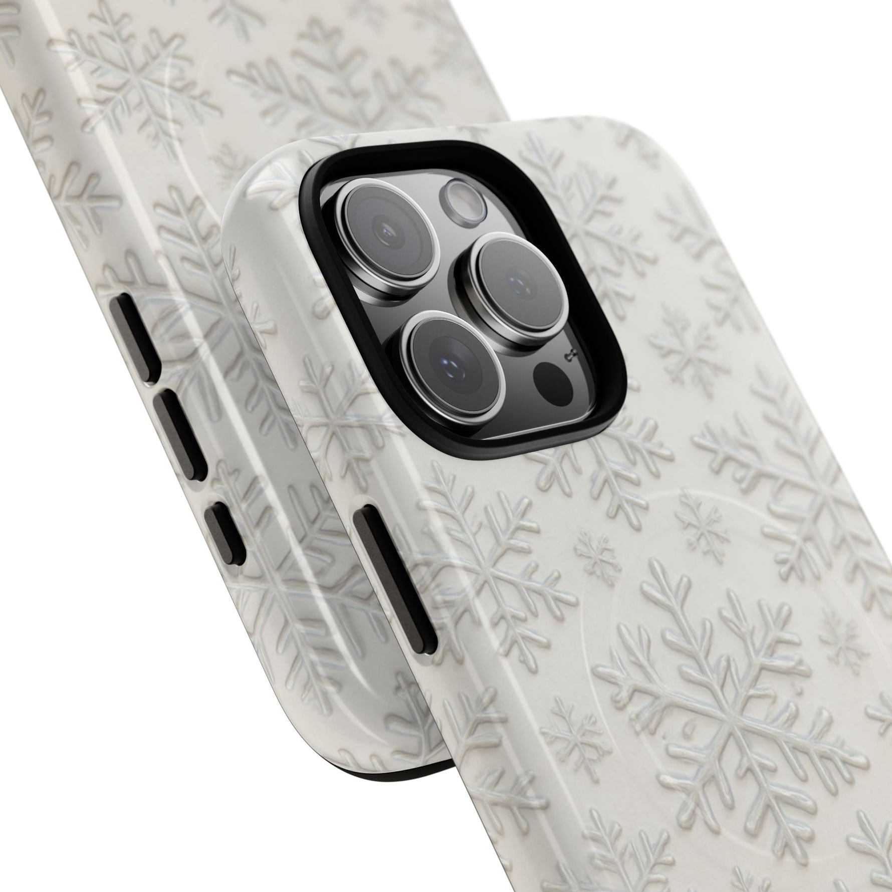 Snowflake Texture iPhone Case compatible with MagSafe  Shamo's