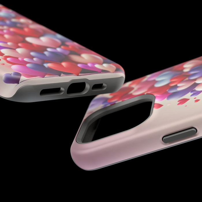 Shamo's Phone Case | MagSafe Compatible | Love Hearts Theme for iPhone 17 and more